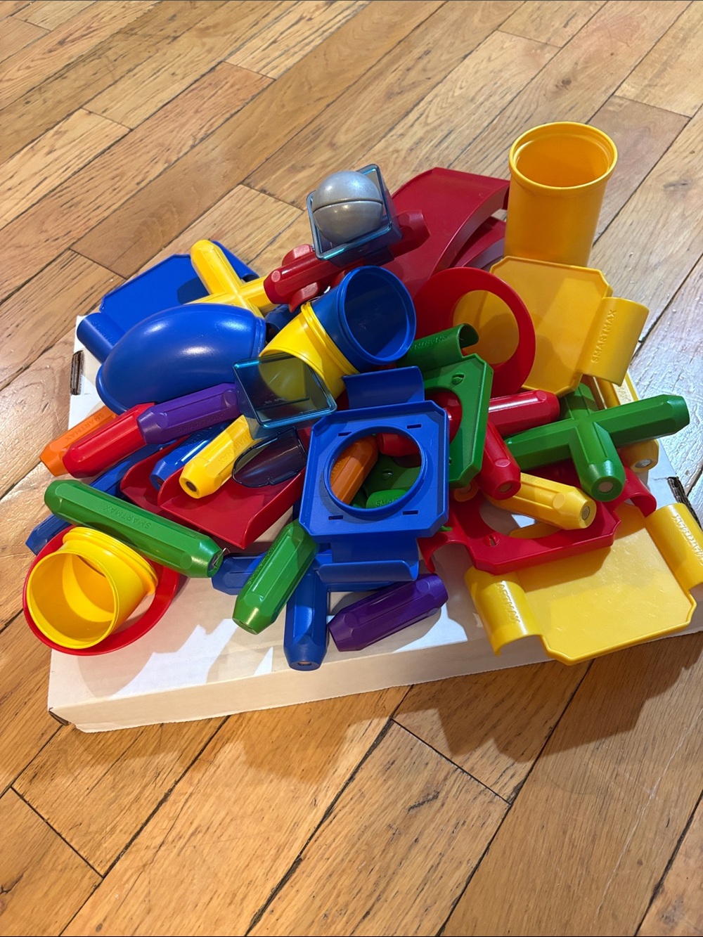 Colorful Construction Play Set for Kids - Primary Colors